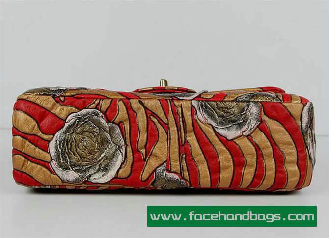 Chanel 2.55 Rose Handbag 50135 Gold Hardware-Gray Gold - Click Image to Close